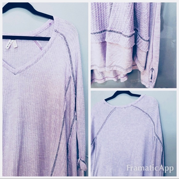 FREE PEOPLE Laguna Thermal Top. NWT - Picture 8 of 8